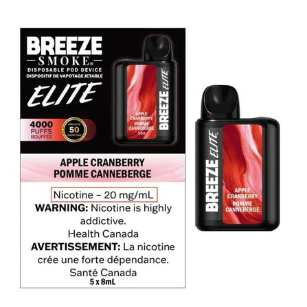 Breeze Elite 4000 Puff Disposable Vapes