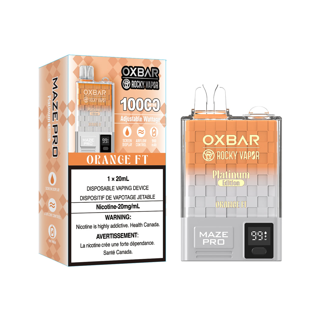 Rocky Vapor Oxbar Maze Pro 10K Disposables