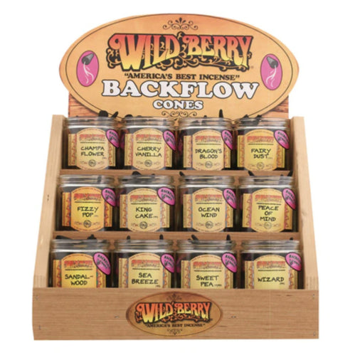 Wildberry Incense Back Flow Cones