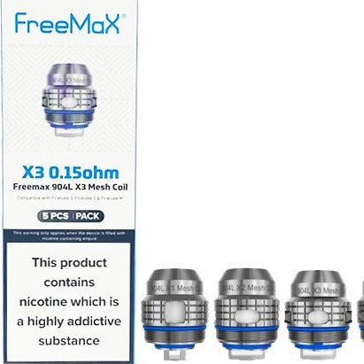 FreeMax 904L X3 mesh coils 0.15
