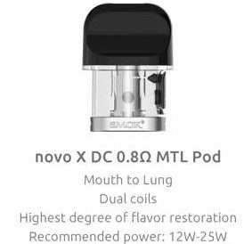 Smok NOVO 2 Clear Pod DC 0.8 MTL