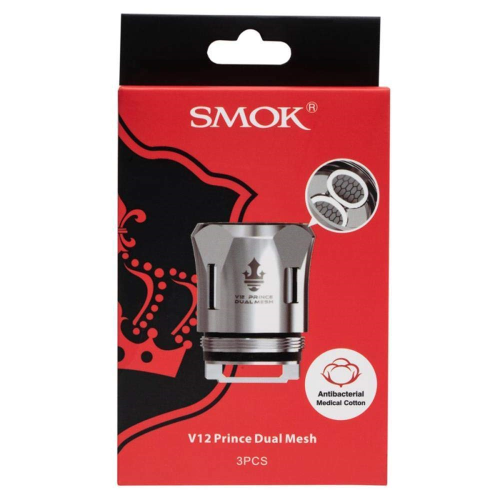 Smok V12 Prince Dual Mesh Coil 0.2ohm 3pk