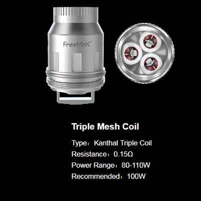 Freemax Mesh Pro Coils Kanthal Triple 0.15ohm 3pk