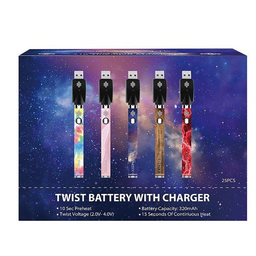 Yocan Karma Stix Twist Battery with Charger