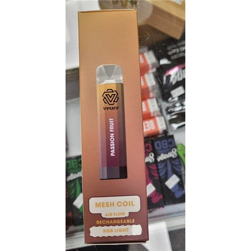Online VPUFF 5000 Puff 20mg Disposable Vape - Rechargeable *ONLINE EXCLUSIVE CLEARANCE*